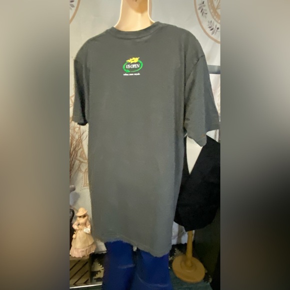 US Open Billie Jean King 100% Organic Cotton Green Your Game t-shirt size large - Picture 4 of 7